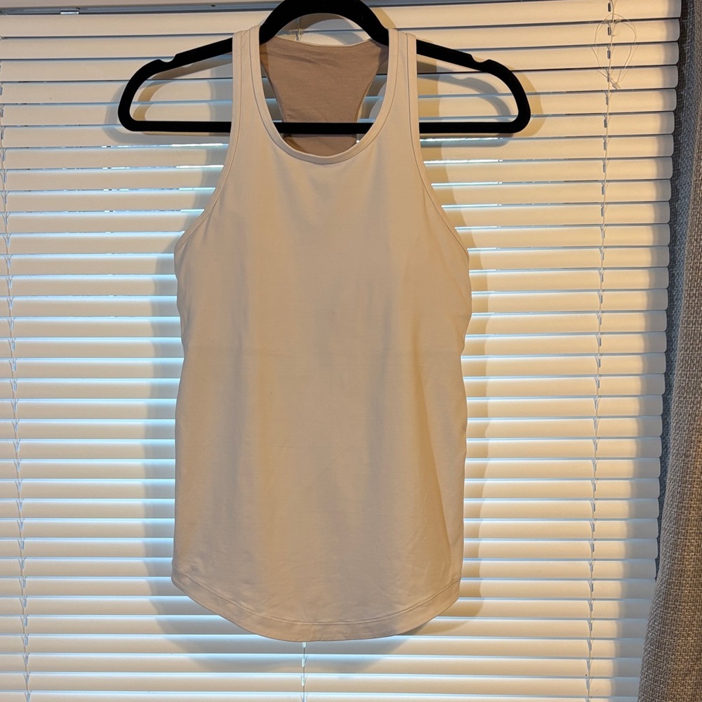 Lululemon Athletica Cream Tank Top